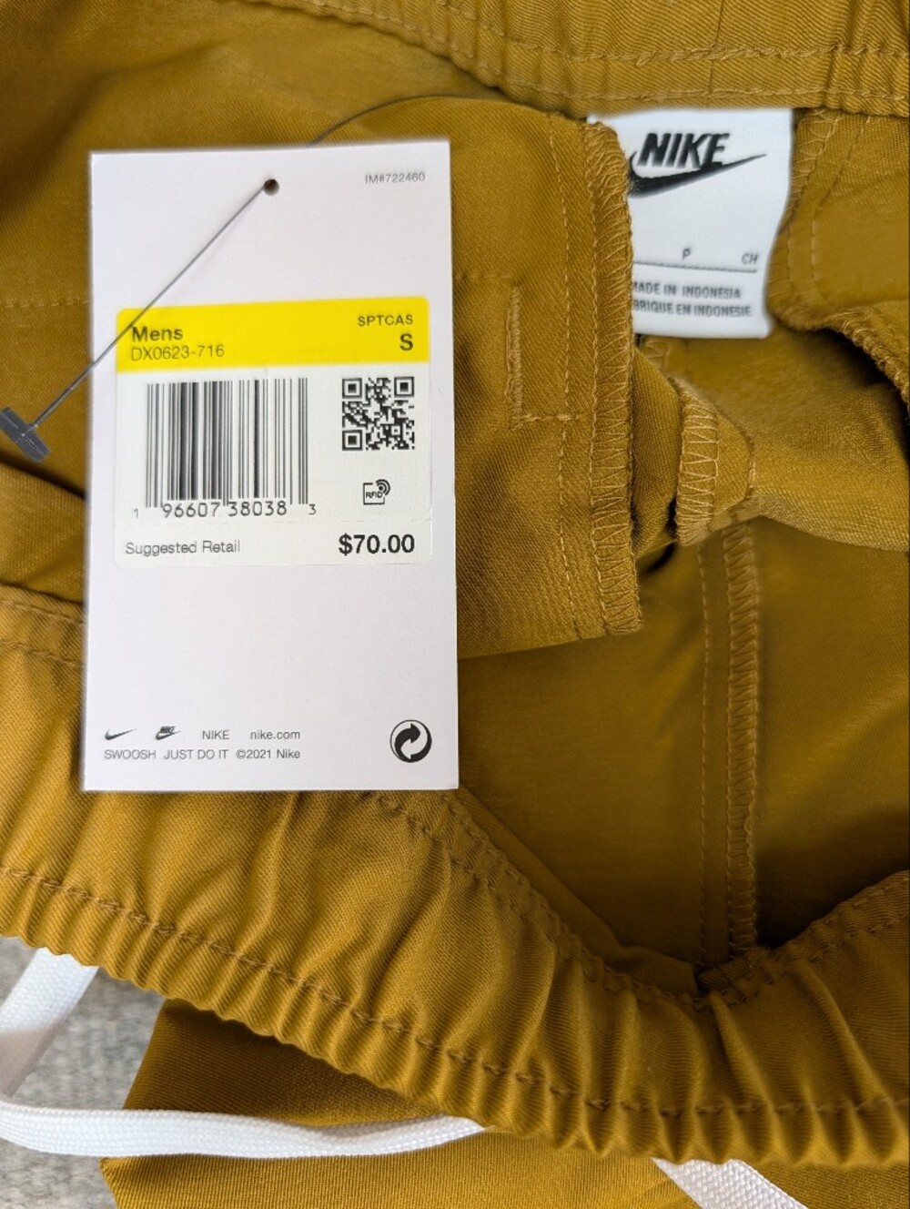 NWT 💫 Nike Standard Fit Athleisure Pants | Men's Size Small | UNISEX Style! - Picture 3 of 8